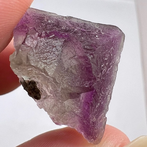 Bi-Color Fluorite crystal - Picture 8 of 12